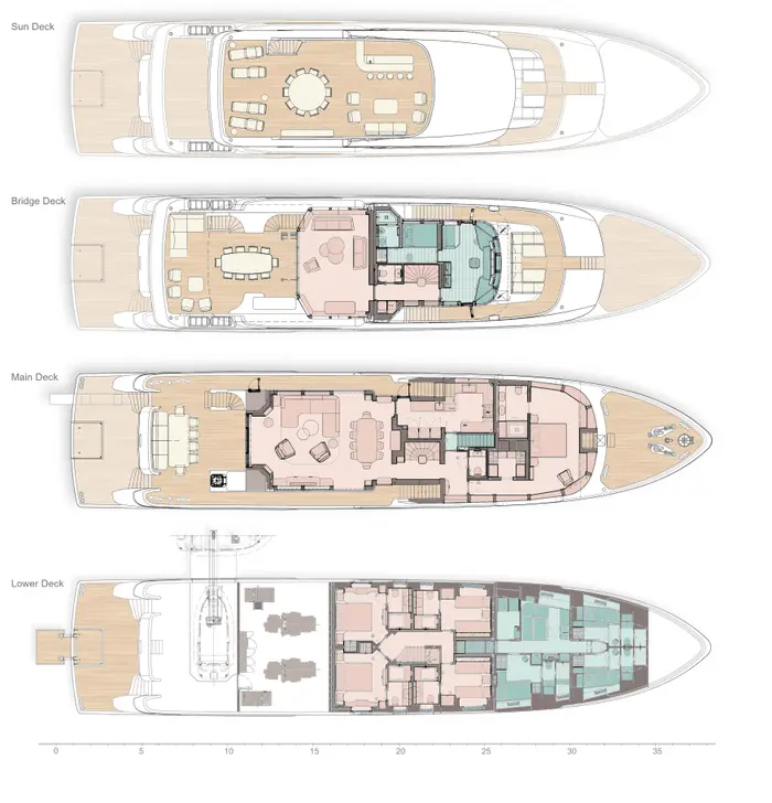 Ad Astra, Motor Yacht charter in Caribbean — photo 1 of 12