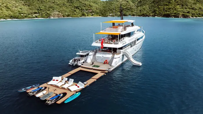 Ad Astra, Motor Yacht charter in Caribbean — photo 3 of 12