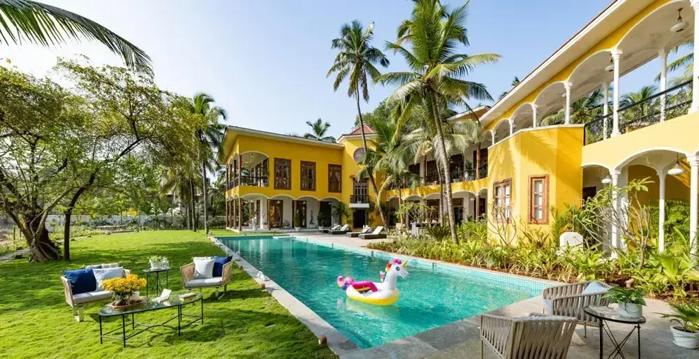 5 BR Colonial Tropical Garden Villa Goa — luxury 5-bedroom villa in Goa, India