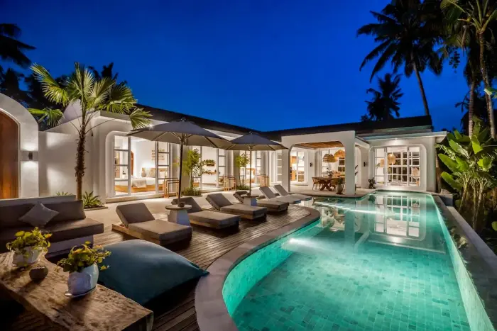 3 BR White Tropical Garden Villa Ubud — luxury villa in Ubud, Bali