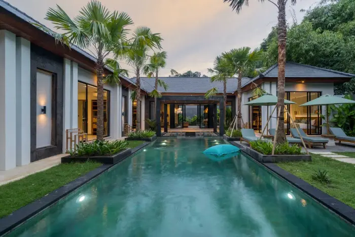 4 BR Courtyard Pavilion House Ubud — luxury villa in Ubud, Bali