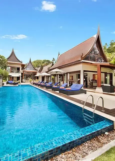 5 BR Beachfront Tropical-Modern Villa Koh Samui — luxury 5-bedroom villa in Koh Samui, Thailand