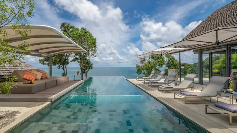 6 BR Cliffside Ocean-View Residence Phuket, Phuket, Thailand — photo 3 of 34