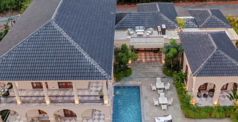 5 BR Colonial Valley-View Villa Goa — luxury 5-bedroom villa in Goa, India