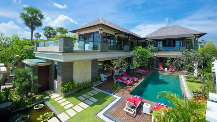 5 BR Beachfront Contemporary Villa Seminyak — luxury villa in Seminyak, Bali