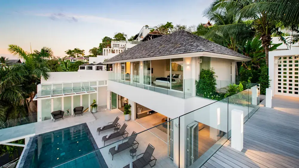 4 BR Hilltop Contemporary Retreat Phuket — luxury 4-bedroom villa in Phuket, Thailand