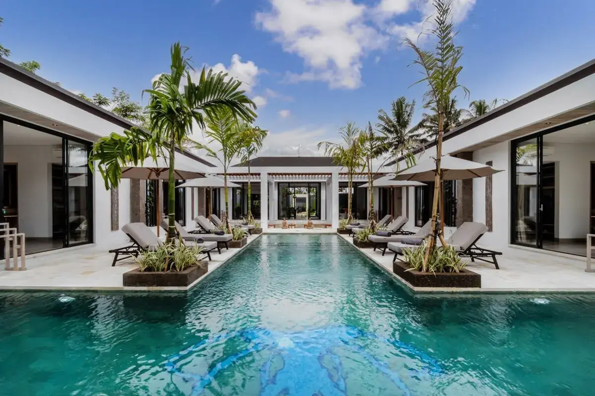 6 BR Courtyard Pool Villa Ubud — luxury 6-bedroom villa in Ubud, Bali, Indonesia
