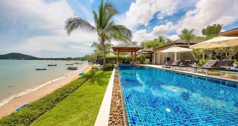 4 BR Beachfront Bay-View Villa Koh Samui, Koh Samui, Thailand — photo 2 of 9