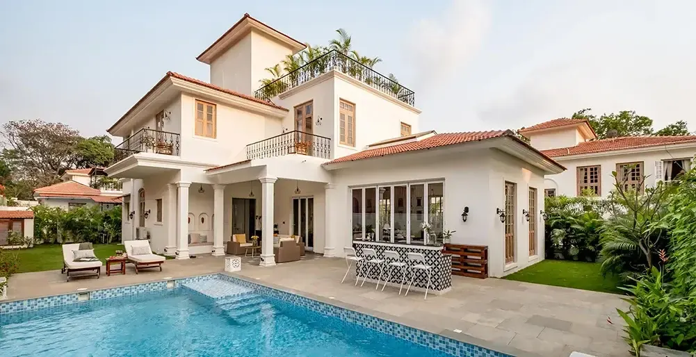 4 BR Colonial Rooftop Villa Goa — luxury 4-bedroom villa in Goa, India