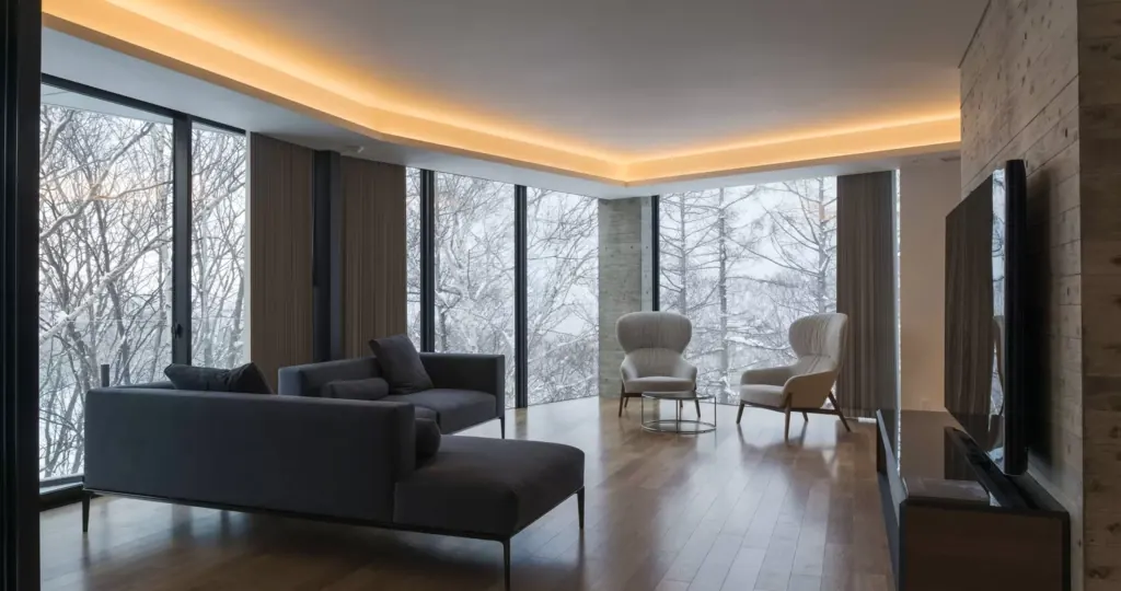 3 BR Contemporary Glass Residence Niseko, Niseko, Japan — photo 2 of 29