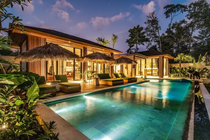 3 BR Jungle Tropical-Modern Villa Ubud — luxury villa in Ubud, Bali