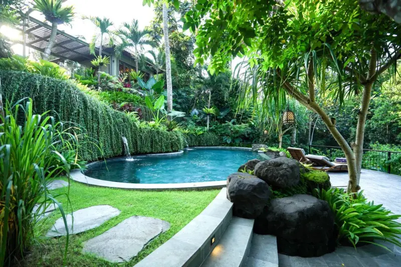 3 BR Riverside Tropical Garden Retreat Ubud, Ubud, Bali, Indonesia — photo 3 of 30
