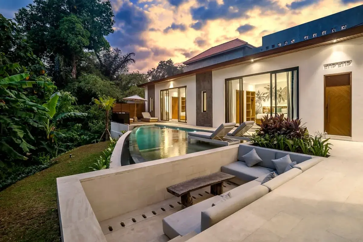 2 BR Jungle-View Infinity-Pool Villa Ubud — luxury 2-bedroom villa in Ubud, Bali, Indonesia
