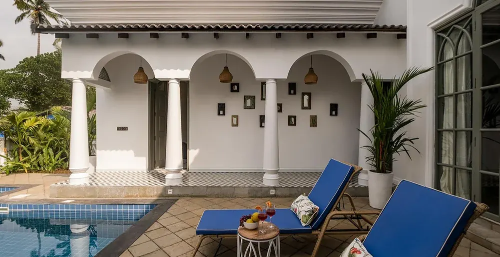4 BR White Courtyard House Goa, Goa, India — photo 2 of 15