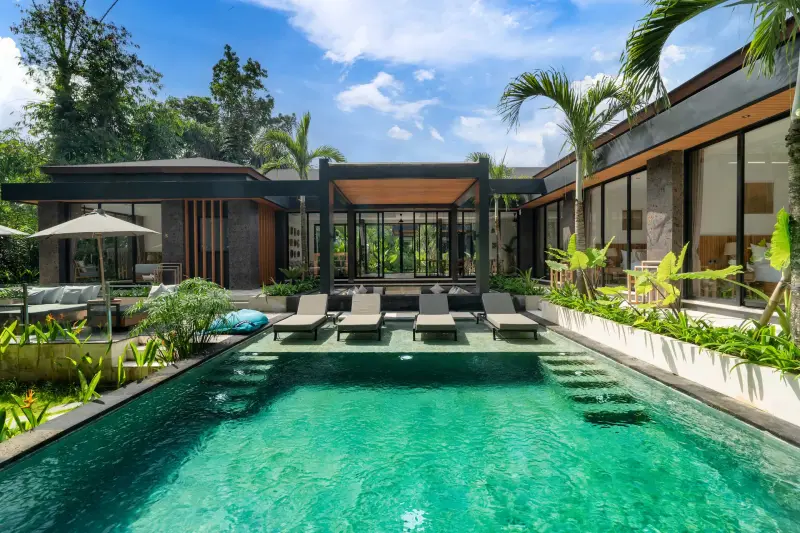 6 BR Tropical-Modern Jungle Retreat Ubud, Ubud, Bali, Indonesia — photo 3 of 24