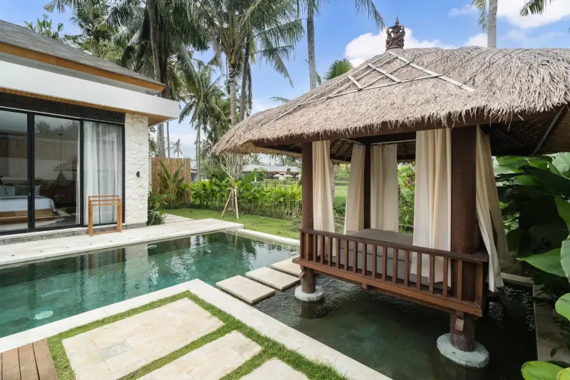 3 BR Rice-Field Pavilion Villa Ubud, Ubud, Bali, Indonesia — photo 3 of 28
