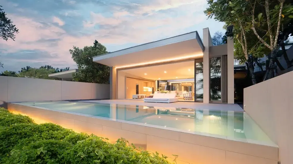 3 BR Beachfront Minimalist Villa Phuket, Phuket, Thailand — photo 3 of 14