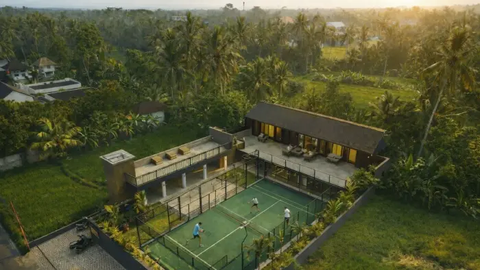 6 BR Padel Rice-Field Villa Ubud — luxury villa in Ubud, Bali