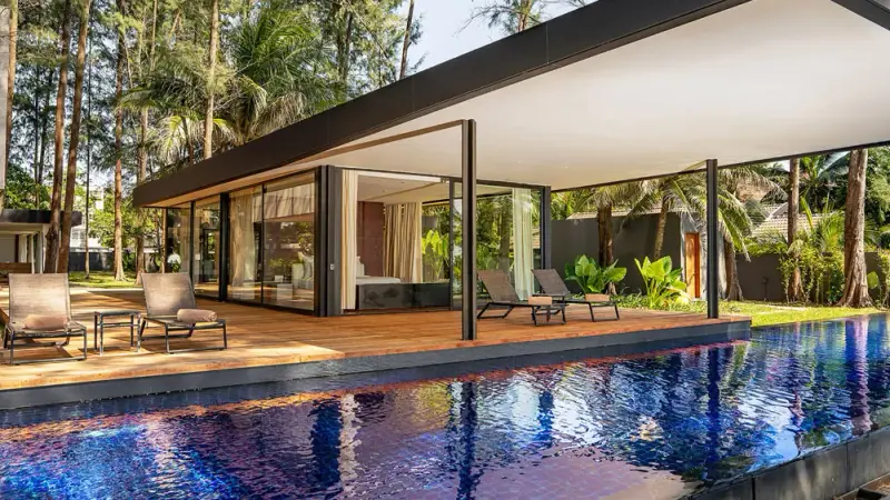 5 BR Beachfront Contemporary Villa Phuket, Phuket, Thailand — photo 3 of 14