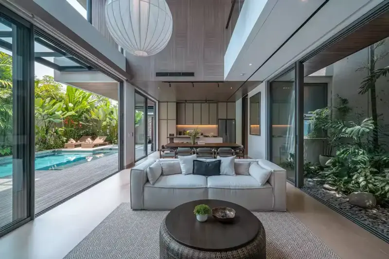 4 BR Walk-to-Beach Infinity-Pool Villa Canggu, Canggu, Bali, Indonesia — photo 3 of 19