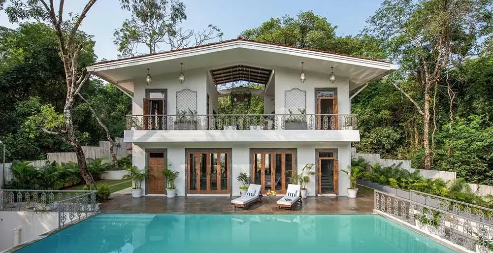 5 BR Colonial Pool Villa Goa — luxury 5-bedroom villa in Goa, India