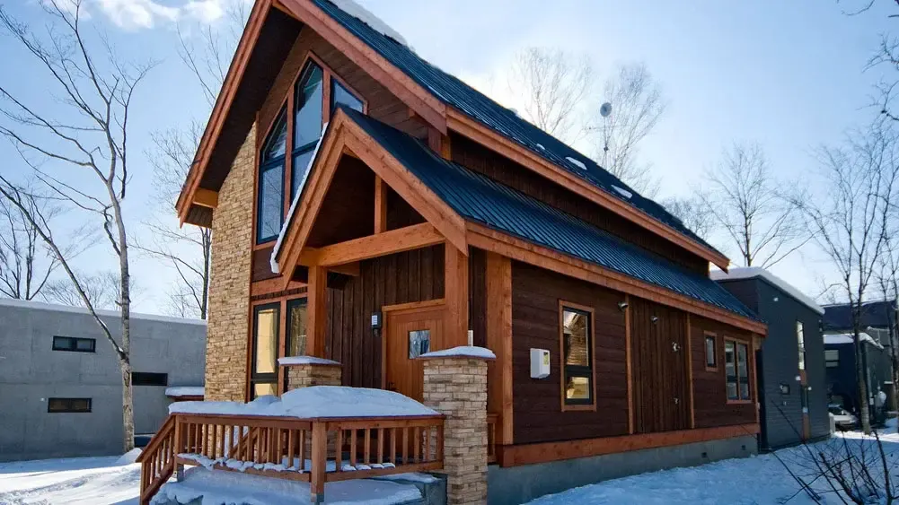 4 BR Timber Stone Chalet Niseko — luxury 4-bedroom chalet in Niseko, Japan