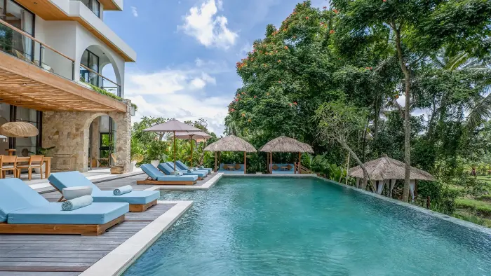 6 BR Contemporary Rice-Field Retreat Ubud — luxury villa in Ubud, Bali