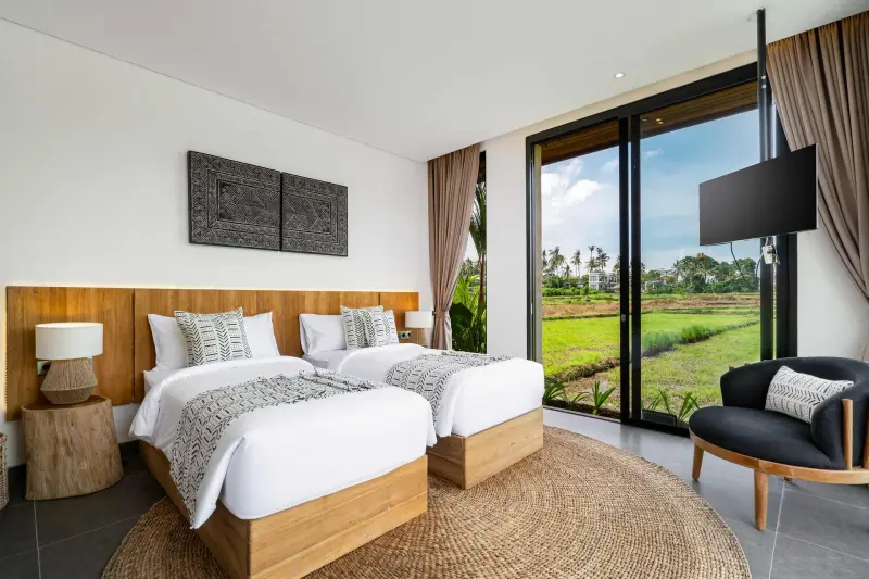 3 BR Rice-Field Infinity-Pool Villa Ubud, Ubud, Bali, Indonesia — photo 3 of 30