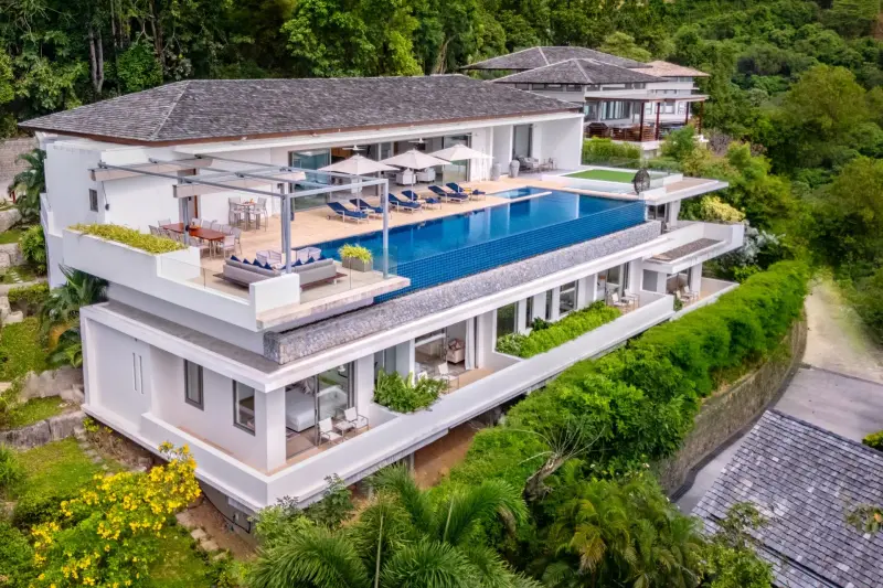 7 BR Ocean-View Infinity-Pool Villa Phuket, Phuket, Thailand — photo 3 of 30