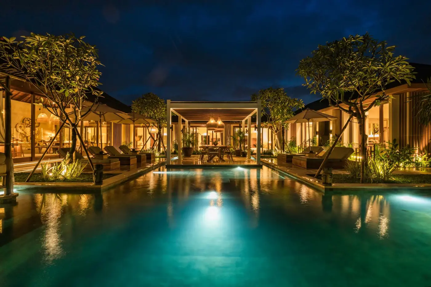 9 BR Thatched Pavilion Estate Ubud — luxury 9-bedroom villa in Ubud, Bali, Indonesia