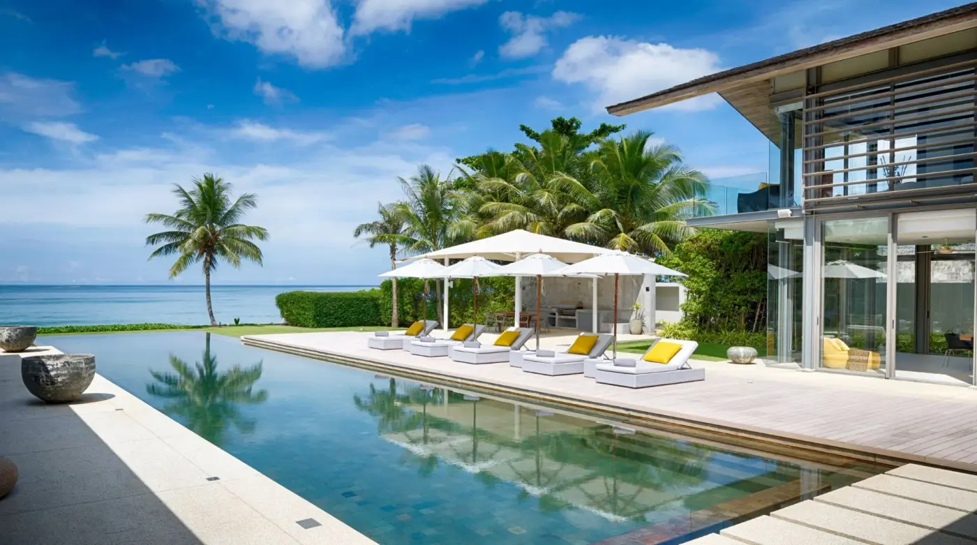 6 BR Contemporary Oceanfront Residence Phuket — luxury 6-bedroom villa in Phuket, Thailand