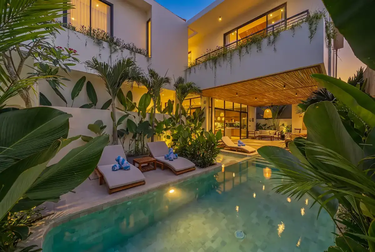 3 BR Private Family Villa Canggu — luxury 3-bedroom villa in Canggu, Bali, Indonesia