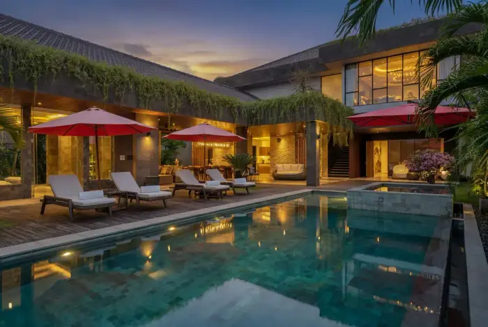 5 BR Japandi Family Retreat Seminyak — luxury villa in Seminyak, Bali