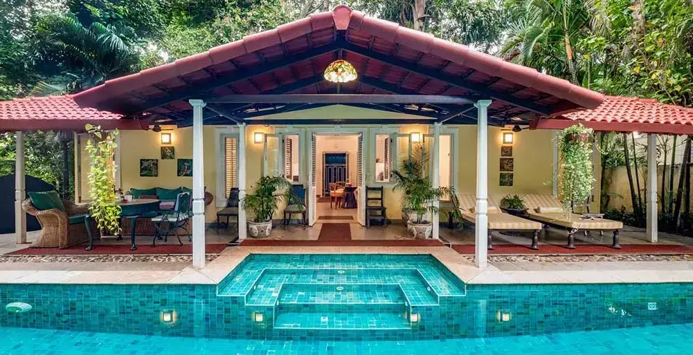 2 BR Colonial Pool Villa Goa — luxury 2-bedroom villa in Goa, India