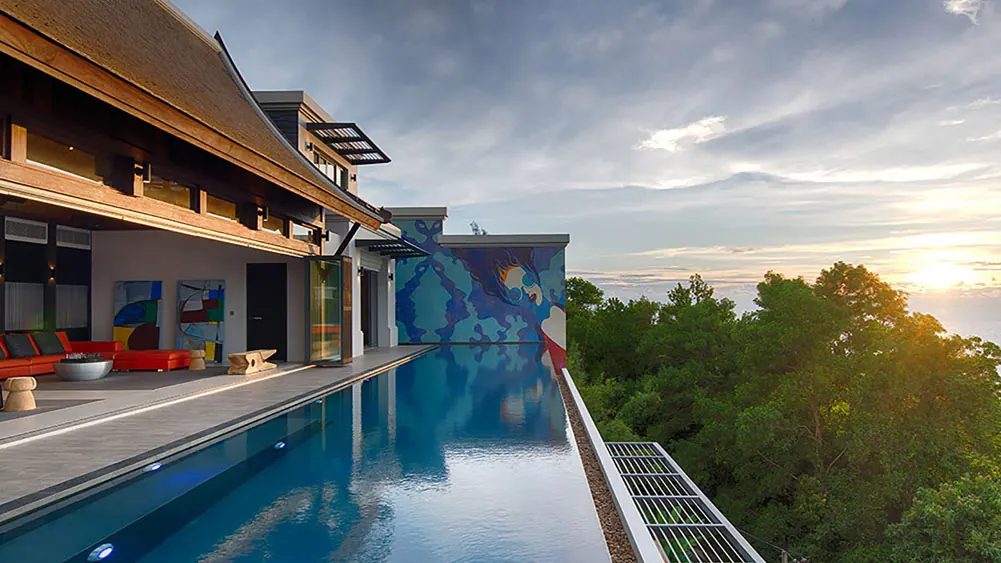 5 BR Hilltop Sunset-View Villa Phuket, Phuket, Thailand — photo 2 of 15