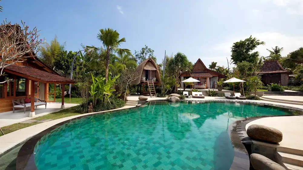 4 BR Joglo Tropical Garden Villa Canggu — luxury 4-bedroom villa in Canggu, Bali, Indonesia