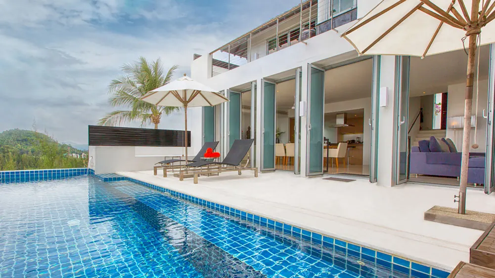 4 BR Sea-View Hilltop Villa Phuket — luxury 4-bedroom villa in Phuket, Thailand