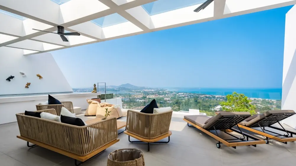 3 BR Contemporary Sea-View Retreat Koh Samui — luxury 3-bedroom villa in Koh Samui, Thailand