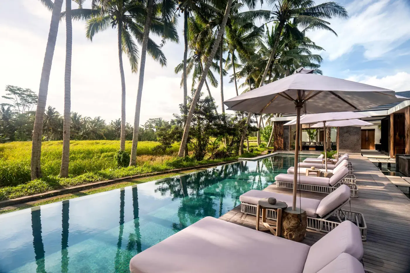 4 BR Rice-Field Yoga Retreat Ubud — luxury 4-bedroom villa in Ubud, Bali, Indonesia