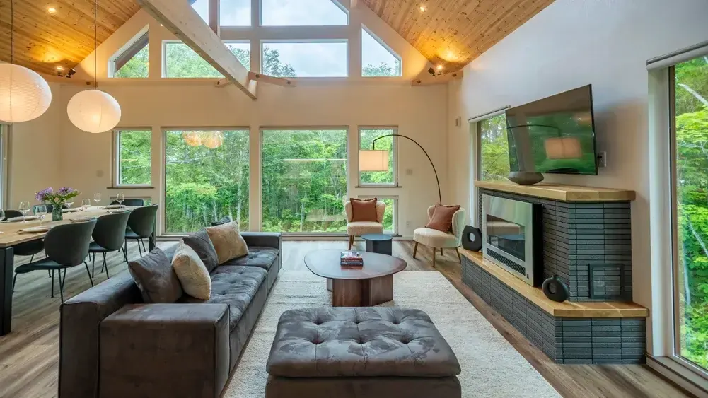 3 BR Timber Fireplace Chalet Niseko — luxury villa in Niseko, Japan
