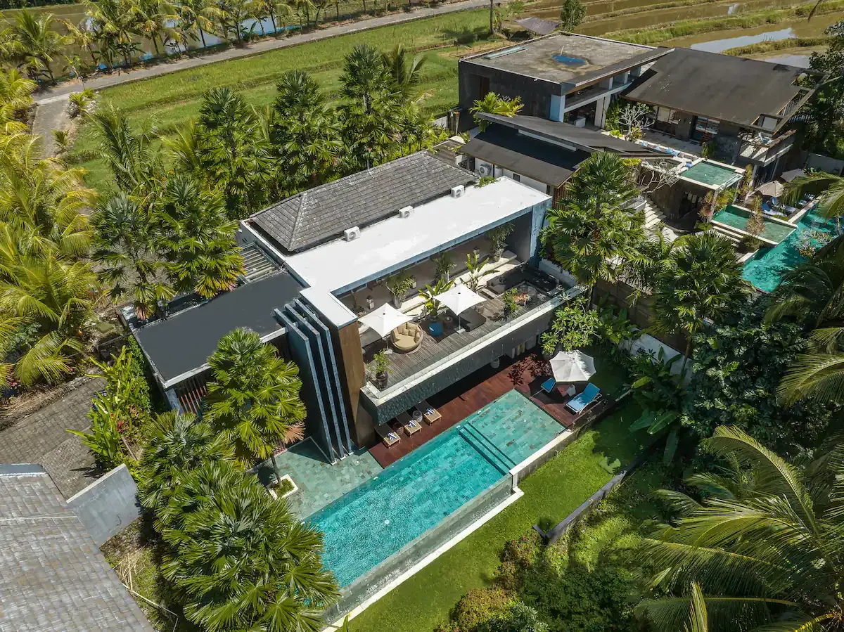 3 BR Tropical-Modern Rooftop Villa Ubud — luxury 3-bedroom villa in Ubud, Bali, Indonesia