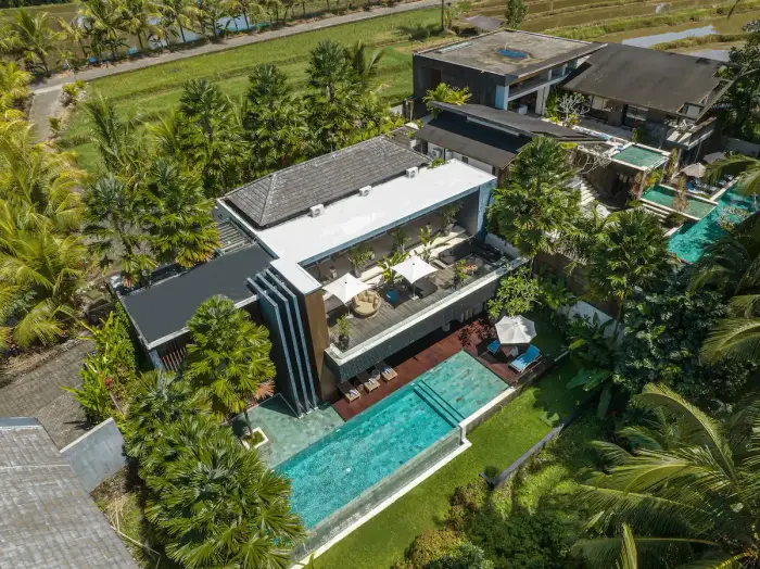 3 BR Tropical-Modern Rooftop Villa Ubud — luxury villa in Ubud, Bali