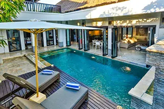 3 BR Courtyard Pool Villa Seminyak — luxury villa in Seminyak, Bali