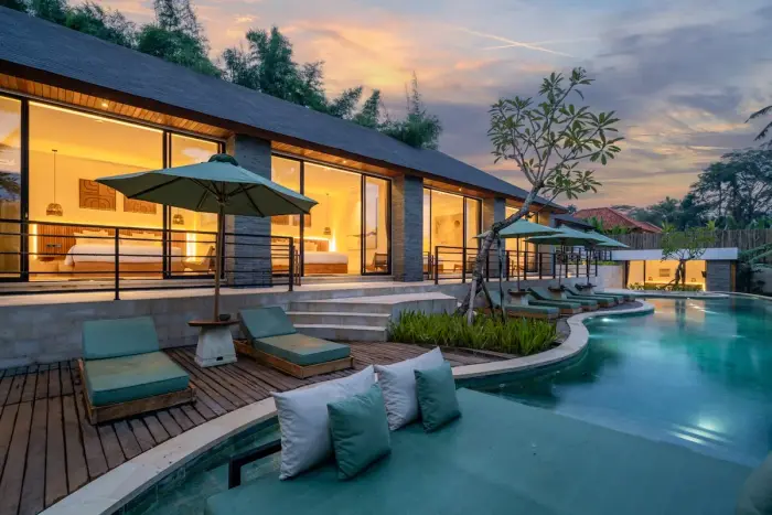 6 BR Glass Tropical Garden Residence Ubud — luxury villa in Ubud, Bali