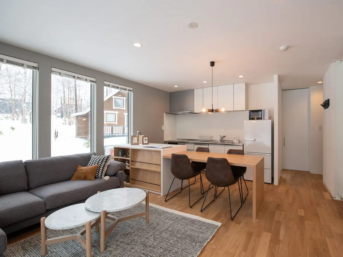 2 BR Japandi Ski Residence Niseko, Hirafu (St. Moritz), Niseko, Japan — photo 3 of 16