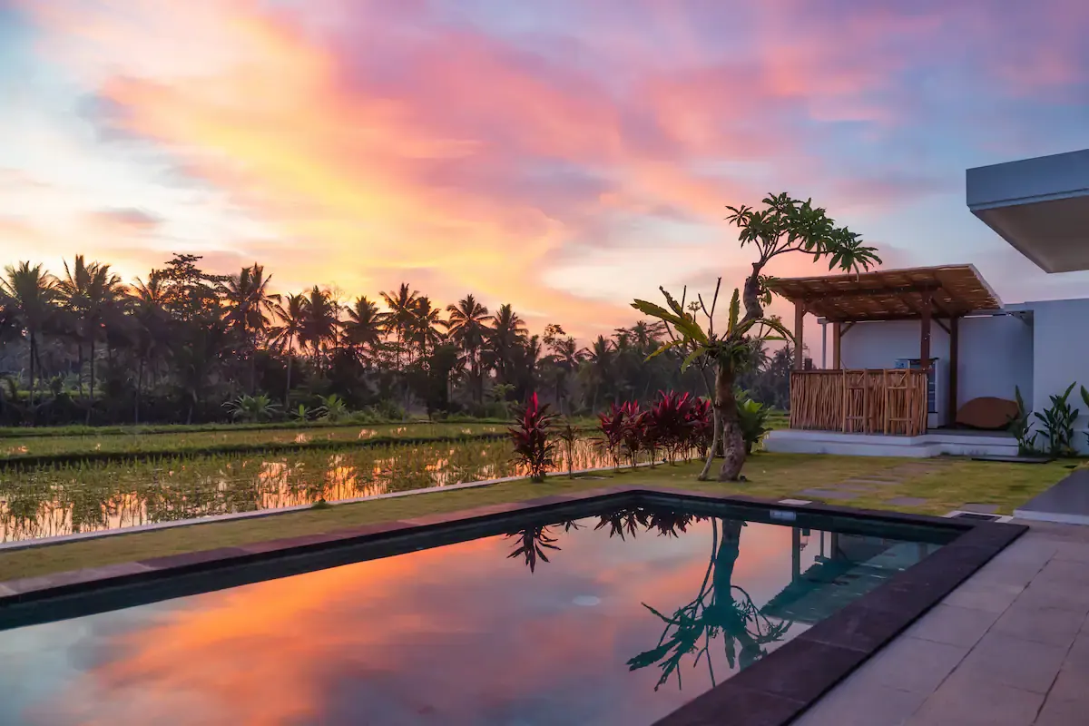 4 BR Rice-Field Modern Villa Ubud, Ubud, Bali, Indonesia — photo 2 of 29