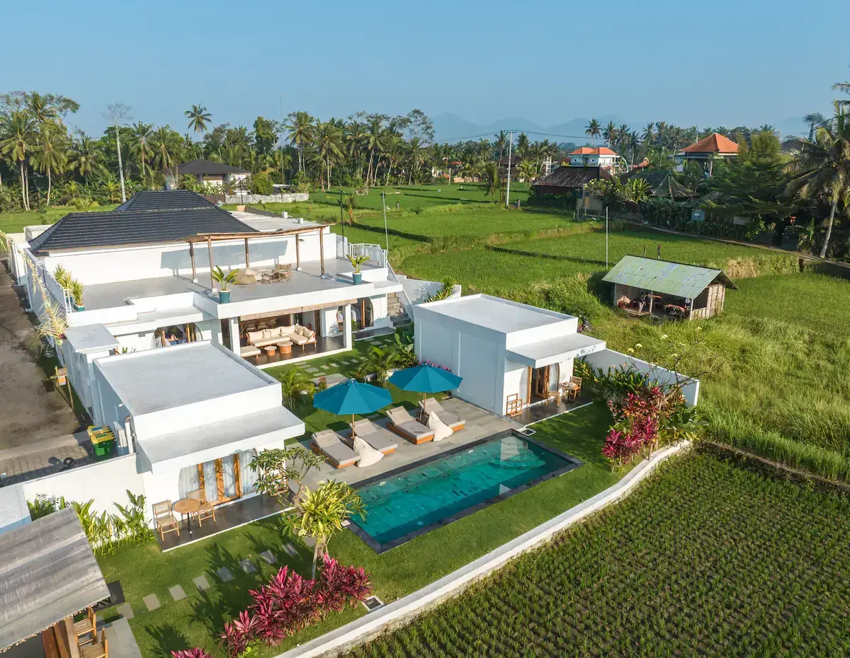 4 BR Rice-Field Modern Villa Ubud — luxury 4-bedroom villa in Ubud, Bali, Indonesia