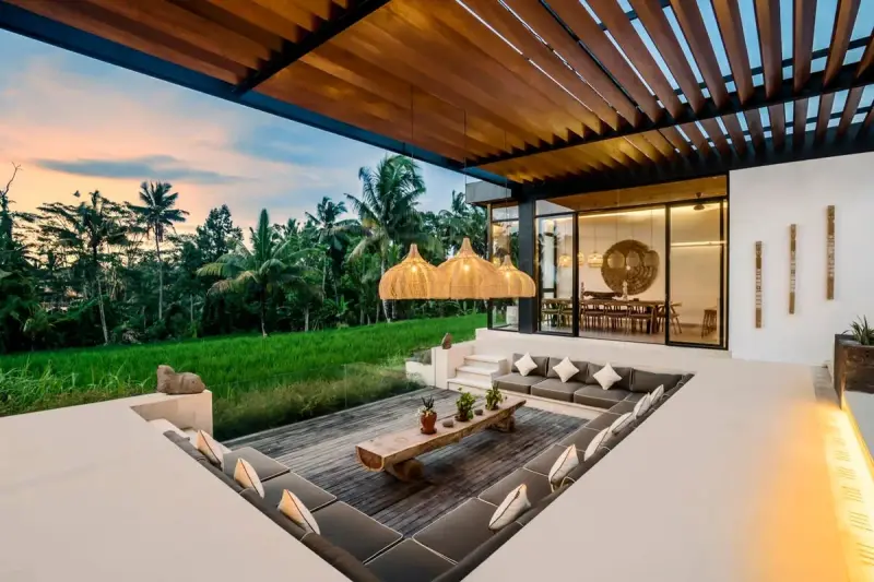 6 BR Rice-Field Tropical-Modern Villa Ubud, Ubud, Bali, Indonesia — photo 3 of 29