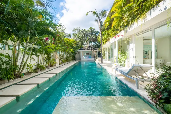 5 BR White Tropical Garden Villa Canggu — luxury villa in Canggu, Bali