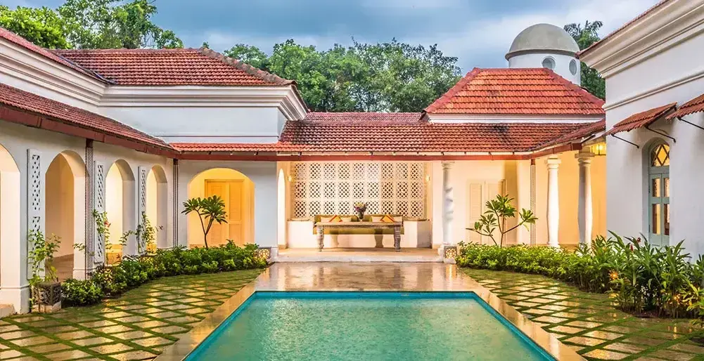 4 BR Colonial Courtyard Villa Goa — luxury 4-bedroom villa in Goa, India